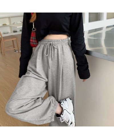 2022 Sweatpants for Women Fashion Autumn New Baggy Loose Sports Pants Balck Trousers Female Joggers Streetwear Y2k Street $26...