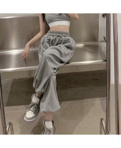 2022 Sweatpants for Women Fashion Autumn New Baggy Loose Sports Pants Balck Trousers Female Joggers Streetwear Y2k Street $26...