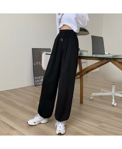 2022 Sweatpants for Women Fashion Autumn New Baggy Loose Sports Pants Balck Trousers Female Joggers Streetwear Y2k Street $26...