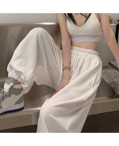 2022 Sweatpants for Women Fashion Autumn New Baggy Loose Sports Pants Balck Trousers Female Joggers Streetwear Y2k Street $26...