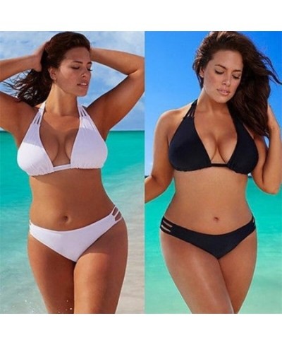 High Waist Swimsuit 2023 Sexy Bikinis Women Swimwear High Neck Bikini Set Bathing Suits Swim Wear Biquini Plus Size 4XL $26.0...