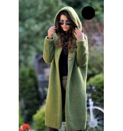 Womens Long Sweater Open Front Drape Lightweight Duster High Low Hem Maxi Long Sleeve Thick Cardigan ouc559 $45.81 - Sweaters