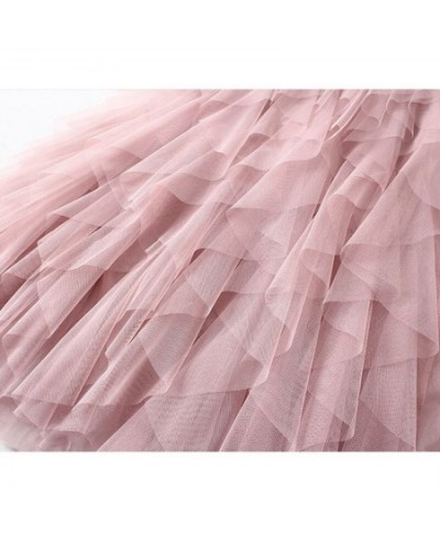 Spring Summer Tiered Tulle Skirt Women 2023 Casual Patchwork Tutu Skirt Female Elegant Beach Skirts Jupe Longue Femme $51.97 ...