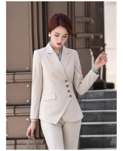 Begie Blazer women 2022 Autumn Spring Female Suit Jacket For Woman Elegant Stylish Office Wear Coats On Offer With $81.08 - S...