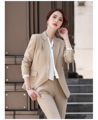 Begie Blazer women 2022 Autumn Spring Female Suit Jacket For Woman Elegant Stylish Office Wear Coats On Offer With $81.08 - S...