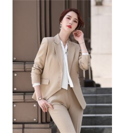 Begie Blazer women 2022 Autumn Spring Female Suit Jacket For Woman Elegant Stylish Office Wear Coats On Offer With $81.08 - S...