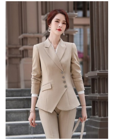 Begie Blazer women 2022 Autumn Spring Female Suit Jacket For Woman Elegant Stylish Office Wear Coats On Offer With $81.08 - S...