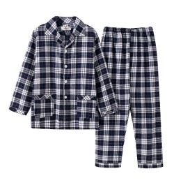 2022 100% Cotton Lovers Pajamas Sets Women Men Spring Long Sleeve Casual Soft Sleepwear Plaid Design Homewear Loungewear $54....