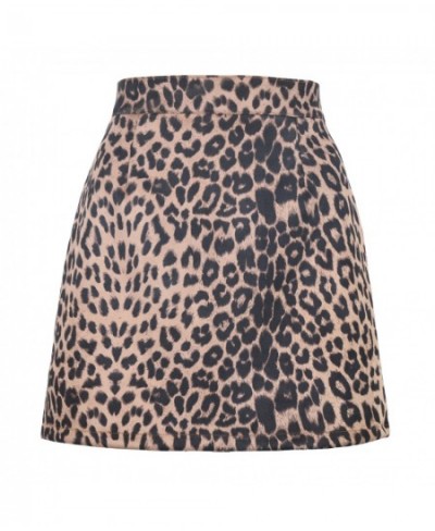 Summer Women Skirt Harajuku 2023 ins couture faux pack hip sexy leopard skirt tall waist zipper Skirt Women Sweet WSL4346 $24...
