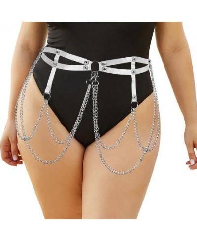 Erotic Lingerie Plus Size Women's Underwear Suspenders Socks Goth Body Bondage Sexy Stockings With Belt Garter Harness Fashio...