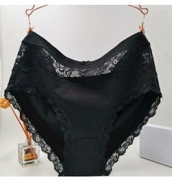 High Quality Lingeries Briefs Women Breathable Cotton Underwear plus size 6XL Lace Bow Big size Women's Panties $14.92 - Unde...