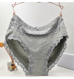 High Quality Lingeries Briefs Women Breathable Cotton Underwear plus size 6XL Lace Bow Big size Women's Panties $14.92 - Unde...