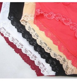 High Quality Lingeries Briefs Women Breathable Cotton Underwear plus size 6XL Lace Bow Big size Women's Panties $14.92 - Unde...