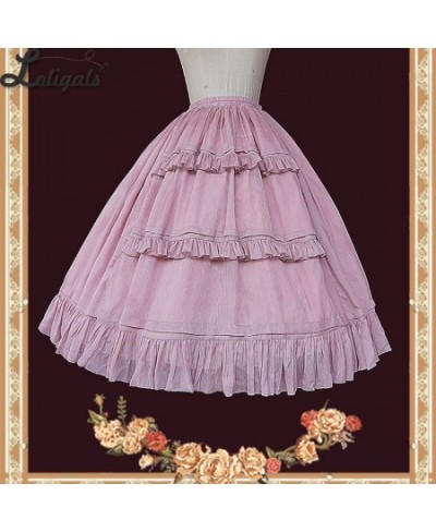 Carola's Garden ~ Sweet Ruffled Lolita Petticoat Midi A-line Pettiskirt by Infanta $64.06 - Bottoms