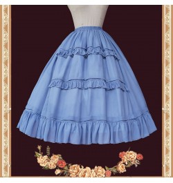 Carola's Garden ~ Sweet Ruffled Lolita Petticoat Midi A-line Pettiskirt by Infanta $64.06 - Bottoms