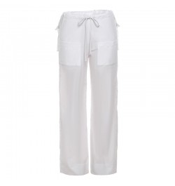 Cargo Pants y2k Women's Trousers Parachute Stylish Woman Street Wear Oversize Wide Leg Loose Casual White Summer Pant 2022 $3...