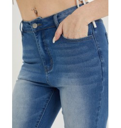 Plus Size Flared Jeans for Women High Waist Stretchy Curvy Women Jeans Full Length 100 Kgs 175 Cms Tall Denim Jeans Pants 202...