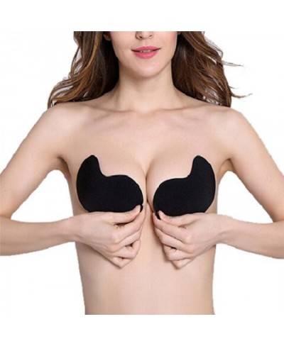 Bra Self Adhesive Backless Bralette Seamless Bra Black/Nude Invisible A/B/C Fly Bra Silicone Strapless Push Up $12.69 - Under...