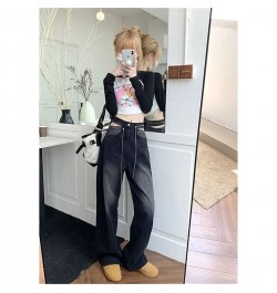 2023 Fashion Sexy Jeans Women Summer Spring Ulzzang Hip Hop Pants Harajuku Loose Kpop Trousers Girls Autumn Gothic Jeans Femm...