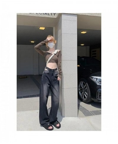 2023 Fashion Sexy Jeans Women Summer Spring Ulzzang Hip Hop Pants Harajuku Loose Kpop Trousers Girls Autumn Gothic Jeans Femm...