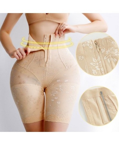 Slimming Pants Sexy Lace Body Shapers with Zipper Double Control Panties Girdles Dress Shapewear Butt Lifter High Waist Train...