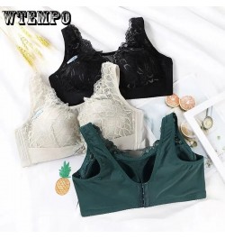 Bra Push Up Women Sexy Lace Bras Plus Size Fashion Sexy Lingerie Wire Free Pink Brallete Bra Thin Crop Top $23.65 - Underwear