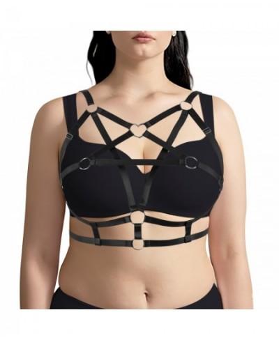 Pentagram Body Bandage Cage Harness For Busty Women's Underwear Harajuku Sexy Plus Size Lingerie Adjust Waist Belt Festival $...