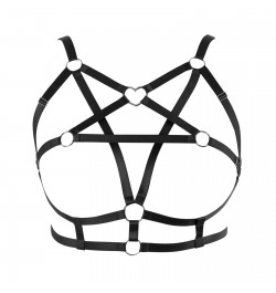 Pentagram Body Bandage Cage Harness For Busty Women's Underwear Harajuku Sexy Plus Size Lingerie Adjust Waist Belt Festival $...