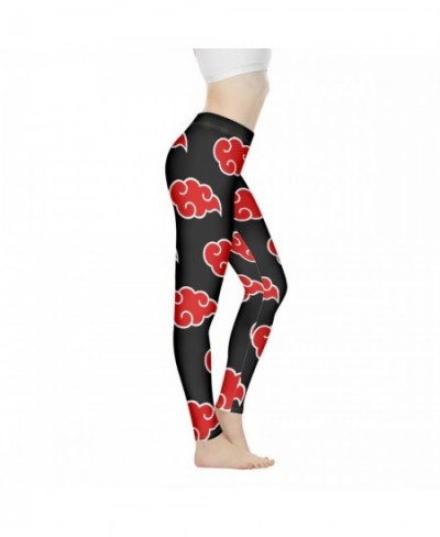 Doginthehole Anime Akatsuki Design Female Slim Leggings Fitness Seamless Gym Sport Pants Comfortable Stretch Yoga Clothing $4...