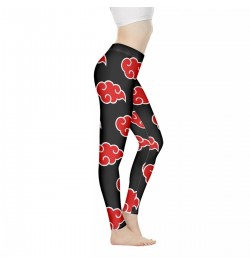 Doginthehole Anime Akatsuki Design Female Slim Leggings Fitness Seamless Gym Sport Pants Comfortable Stretch Yoga Clothing $4...