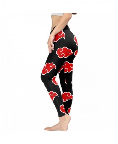 Doginthehole Anime Akatsuki Design Female Slim Leggings Fitness Seamless Gym Sport Pants Comfortable Stretch Yoga Clothing $4...