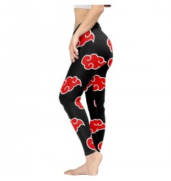 Doginthehole Anime Akatsuki Design Female Slim Leggings Fitness Seamless Gym Sport Pants Comfortable Stretch Yoga Clothing $4...