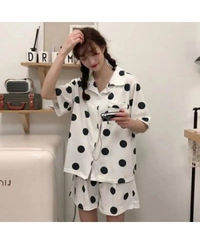 2022 Spring Autumn Women's New Black Zebra Striped Pajamas Long-sleeved Lazy Style Home Lounge Wear $41.56 - Tops & Tees