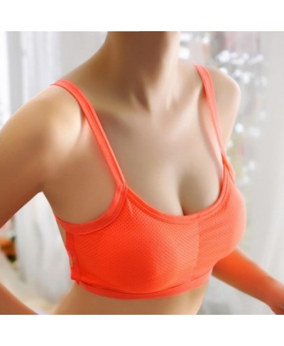 Fitness Yoga Sports Bra for Women Gym Running Padded Tank Top Athletic Vest Underwear Push Up Sport Bra Seamless Underwear $1...