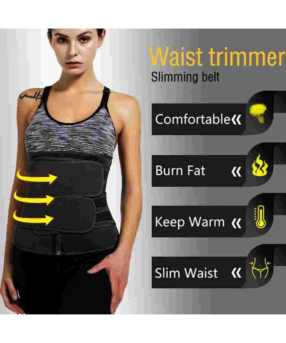 Waist Trimmer Belt Workout Waist Trainer Corset Tops Women Waist Trainer Bodysuit Waist Cincher Corset Tank Body Shaper Corse...