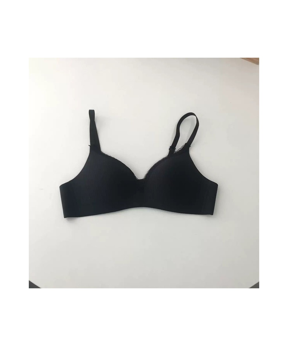 1Pcs Young Women's Push Up Bra For Teenagers Wire Free Bralette Lingerie Female Underwear Solid Everyday Bras With Lace $19.8...