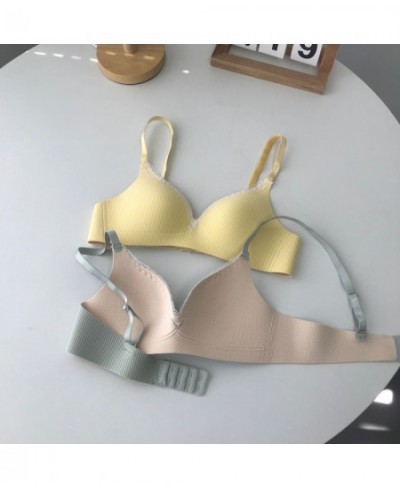 1Pcs Young Women's Push Up Bra For Teenagers Wire Free Bralette Lingerie Female Underwear Solid Everyday Bras With Lace $19.8...