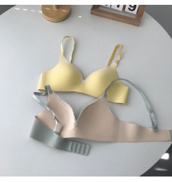 1Pcs Young Women's Push Up Bra For Teenagers Wire Free Bralette Lingerie Female Underwear Solid Everyday Bras With Lace $19.8...