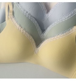 1Pcs Young Women's Push Up Bra For Teenagers Wire Free Bralette Lingerie Female Underwear Solid Everyday Bras With Lace $19.8...