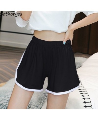 Sleep Bottoms Women Oversize Pajama Shorts Womens Elastic Waist Casual Running Soft Sleepwear Summer Korean Fashion Jogger Ch...