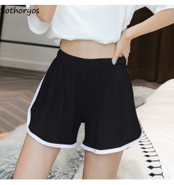 Sleep Bottoms Women Oversize Pajama Shorts Womens Elastic Waist Casual Running Soft Sleepwear Summer Korean Fashion Jogger Ch...