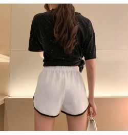 Sleep Bottoms Women Oversize Pajama Shorts Womens Elastic Waist Casual Running Soft Sleepwear Summer Korean Fashion Jogger Ch...