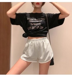 Sleep Bottoms Women Oversize Pajama Shorts Womens Elastic Waist Casual Running Soft Sleepwear Summer Korean Fashion Jogger Ch...