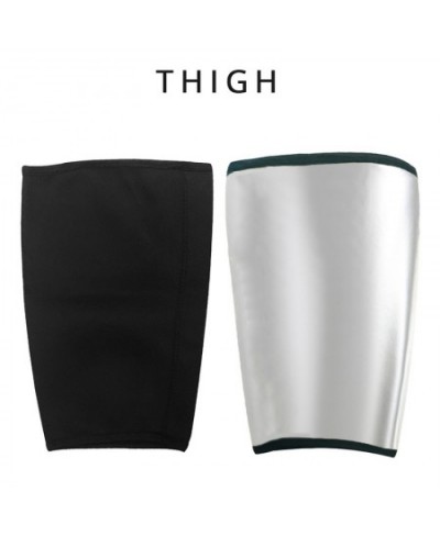 2023 New Sauna Slimming Leg Sleeves Body Shaper Trimmer Thigh Sweat Shapewear Toned Muscles Band Thigh Slimmer Weight Loss $2...