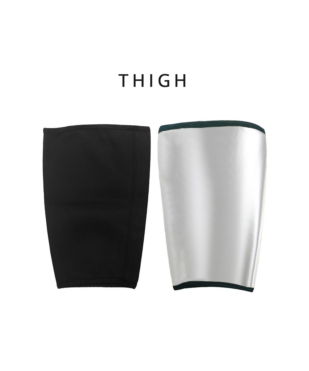 2023 New Sauna Slimming Leg Sleeves Body Shaper Trimmer Thigh Sweat Shapewear Toned Muscles Band Thigh Slimmer Weight Loss $2...