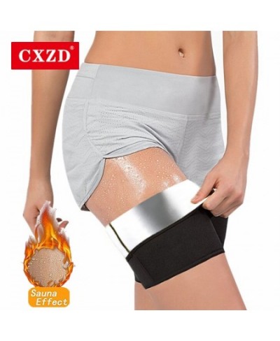 2023 New Sauna Slimming Leg Sleeves Body Shaper Trimmer Thigh Sweat Shapewear Toned Muscles Band Thigh Slimmer Weight Loss $2...