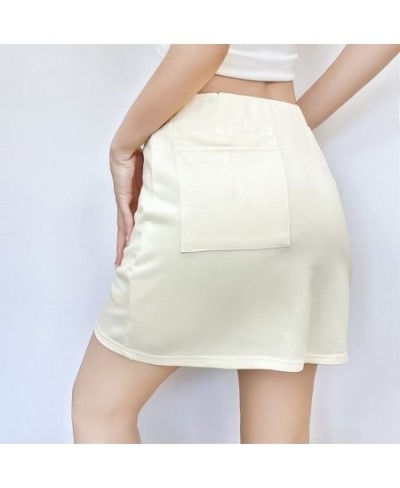 2022 08 New Spring Summer Women Female Sexy Polyester Brand Skirt $37.29 - Skirts