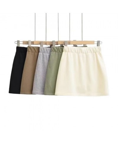 2022 08 New Spring Summer Women Female Sexy Polyester Brand Skirt $37.29 - Skirts