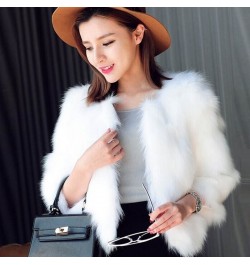 Women Winter Warm Faux Fur Wedding Jacket Fluffy Open Front Cardigan Scarf Shawl $56.72 - Jackets & Coats