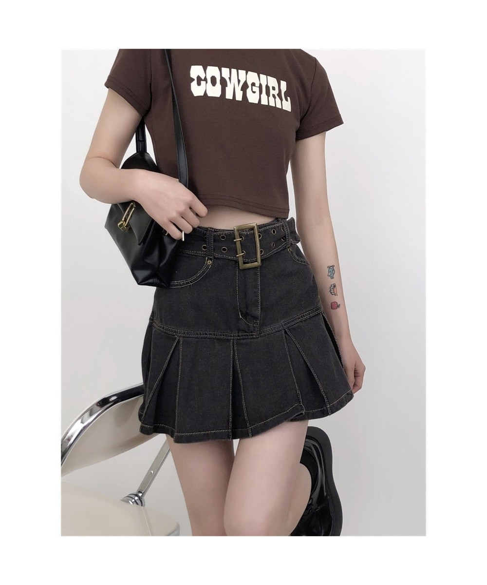 Skirts For Women Fashion Summer Denim Short Skirt Women High Waist Short Skirt Office Lady Casual Slim Jean Skirt Female $49....